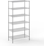 Regal Altair 21" Deep x 42" Wide x 86" Height Wire Shelving Kit | 6-Tier | NSF Commercial Storage Rack Unit