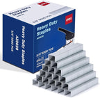 Deli Staples, Premium Heavy Duty Staples for Heavy Duty Staplers, 3/8'' Length, 70 Sheet Capacity, 100/Strip, 5000/Box
