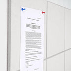 Large Cork Board Alternative 36" X 24" Bulletin Board - 6 Pack Removable Felt Wall Tiles, Cork Wall Tiles Bulletin Board Home Office Essentials - Warm White