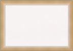Amanti Art White Cork Board for Wall, 19x27 Vision Board with Gold Frame, Medium Corkboard Office Decor for Home Organization, Modern Contemporary Corkboard Pinboard to display items for home