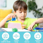 60 Pack Pencil Sharpeners Bulk - Colored Handheld Pencil Crayon Double Hole Sharpener, School Classroom Supplies
