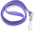 Bird Fiy Lanyard 100 Pack Bulk Badge Lanyards for ID Badges Neck Cruise Name Tag ID Holder