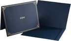 Certificate Holders, 25-Pack Certificate Covers for Letter Size 8.5 x 11 Inch Paper, Certificate Folders, Navy, 9 x 11.5 Inches