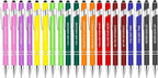 Luxeviss 20 Pcs Inspirational Pens Bulk - Motivational Ink Ballpoint Pen with Quotes Stylus Tip Nurse Gifts for School Coworkers Office Supplies Black Ink