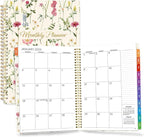 SUNEE 2026-2027 Planner - 24 Months (Jan 2026 - Dec 2027) - 7"x10" Monthly Spreads & Yearly Planner, Wildflowers