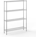 Regal Altair 14" Deep x 54" Wide x 74" Height Wire Shelving Kit | 4-Tier | NSF Commercial Storage Rack Unit