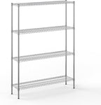 Regal Altair 14" Deep x 54" Wide x 74" Height Wire Shelving Kit | 4-Tier | NSF Commercial Storage Rack Unit