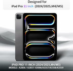 Peslv 2 Pack Like Paper Screen Protector for iPad Pro 11 Inch M4/M5 [2024/2025 5/6th Gen], Matte Anti Glare PET Film/Blue Light Filter Eye Protection Cover/Drawing & Writing Feel Like on Paper