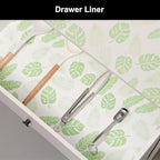 Cooyes Shelf Liner – Premium Non-Adhesive Cabinet & Drawer Liner for Kitchen – Waterproof Shelf Paper with Modern Pattern – Durable EVA Cabinet Mat – Easy to Cut （12" W x 240" L）