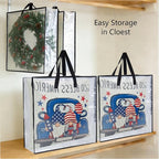 PWRSC 4-Pack Clear Heavy Duty Moving Bags and Storage Bags, 25 Gallon Large Moving Boxes Alternative for Wreath Storage Container, Under Bed Storage, Stadium Events, and College Moving Supplies