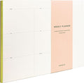 Weekly To-Do List Notepad – Desk Pad for Work and Study, Lime, 11.7x8.3 Inches