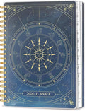 2026 Planner, Weekly and Monthly Planners with Tabs, A5 Spiral Bound Daily Calendar 2026 Planner, 12 Month Agenda Organizers from Jan. to Dec., Flexible Cover Appointment Book(Blue Tarrow)