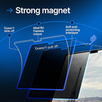 Magnetic Privacy Screen Compatible with MacBook Air 13.6" 2022, 2023, 2024, M2, M3 Anti-Blue Light Laptop Screen Protector Filter Blue Light Blocking Filter