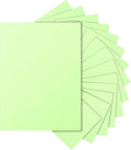 Silunkia 100 Sheets Light Green Cardstock 8.5 x 11 Certificates Paper, 200gsm/75lb Thick Card Stock Printer Paper for Cards Making, Thank You Card, Business Cards, Scrapbooking, Birthday Decorations