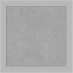 Amanti Art Silver Framed Magnetic Board 28x28 Medium Vision Board for use with Magnets, 100% Metal Sheet to Display Items as Office Decor or for Home Organization in mudroom, Kitchen or Kids Room
