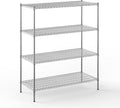 Regal Altair 24" Deep x 54" Wide x 64" Height Wire Shelving Kit | 4-Tier | NSF Commercial Storage Rack Unit