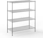 Regal Altair 24" Deep x 54" Wide x 64" Height Wire Shelving Kit | 4-Tier | NSF Commercial Storage Rack Unit