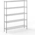 Regal Altair 14" Deep x 60" Wide x 74" Height Wire Shelving Kit | 5-Tier | NSF Commercial Storage Rack Unit