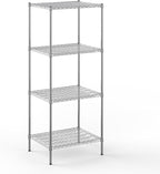 Regal Altair 24" Deep x 30" Wide x 74" Height Wire Shelving Kit | 4-Tier | NSF Commercial Storage Rack Unit