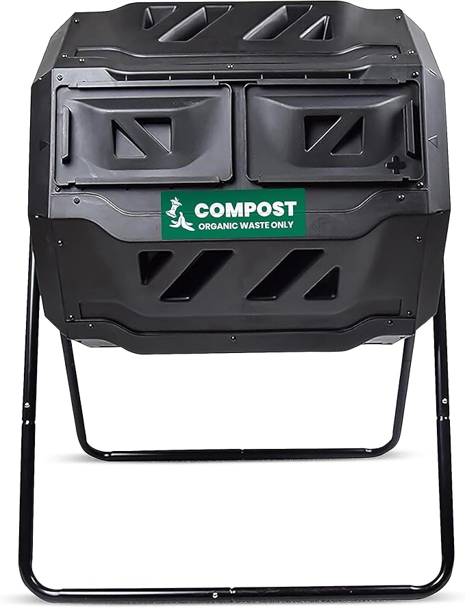Recycle Trash Compost Sticker Set – Heavy-Duty Trash Bin Labels - 3-5 Year Indoor/Outdoor Rated - Weather Proof, Ultra Durable - USA Made (6x2 inch), 2 Labels of Each, 6 Total