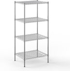 Regal Altair 24" Deep x 30" Wide x 64" Height Wire Shelving Kit | 4-Tier | NSF Commercial Storage Rack Unit