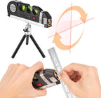 Laser Level Tool Multipurpose Laser Level Line Laser Kit With triangle bracket for Picture Hanging, cabinets Walls by AikTryee