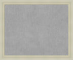 Amanti Art Silver Framed Magnetic Board 37x45 X-Large Vision Board for use with Magnets, 100% Metal Sheet to Display Items as Office Decor or for Home Organization in mudroom, Kitchen or Kids Room