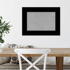 Amanti Art Black Framed Magnetic Board 17x23 Small Vision Board for use with Magnets, 100% Metal Sheet to Display Items as Office Decor or for Home Organization in mudroom, Kitchen or Kids Room