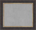 Amanti Art Black Framed Magnetic Board 21x25 Small Vision Board for use with Magnets, 100% Metal Sheet to Display Items as Office Decor or for Home Organization in mudroom, Kitchen or Kids Room