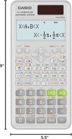 Casio fx-115ES Plus 2nd Edition – Advanced Scientific Calculator | 280+ Functions, Natural Textbook Display℠ | Ideal for Math, Science, Engineering & Statistics