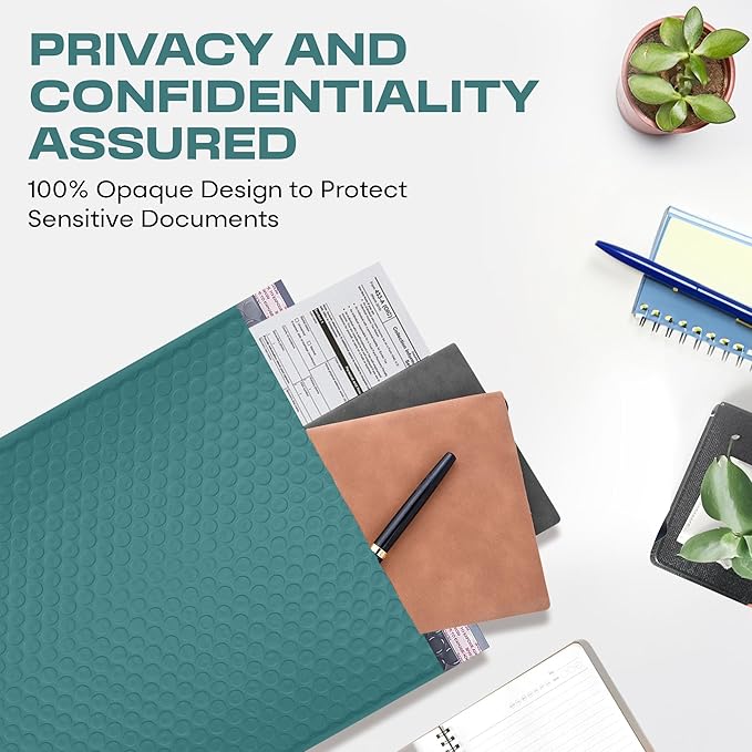 Green Small Poly Bubble Mailers 6x10 inch #0 | Self Seal Padded Envelopes | Cushioned Bubble Mailer | Usable Size 6x9 | WaterProof | Lightweight mailing Shipping Bags | 250 Pack Bulk