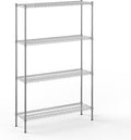 Regal Altair 14" Deep x 48" Wide x 74" Height Wire Shelving Kit | 4-Tier | NSF Commercial Storage Rack Unit