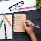 Custom Pens Bulk Personalized Ballpoint Pen with Stylus Tip Customized Engraved Pens with Name Logo Soft Black Ink with Touch Metal Office for Business Office Teacher School Corporate Gifts Green