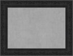 Amanti Art Black Framed Magnetic Board 27x35 Medium Vision Board for use with Magnets, 100% Metal Sheet to Display Items as Office Decor or for Home Organization in mudroom, Kitchen or Kids Room