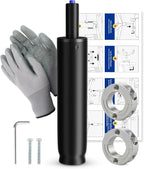 MASTERY MART Office Chair Gas Cylinder Replacement Kit, 6" Stroke Heavy Duty Hydraulic Pneumatic Piston, 1000 lbs Capacity, Universal Fit for Desk Chairs, Easy Installation with Removal Tool & Gloves