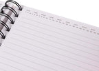 Graphique Snoopy Hardbound Spiral Journal, 160 Ruled Pages Hard Cover Notebook, Diary, Lists, Record Month and Date, Premium Paper, 6” x 8”