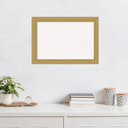 Amanti Art White Cork Board for Wall, 20x28 Vision Board with Gold Frame, Medium Corkboard Office Decor for Home Organization, Casual Corkboard Pinboard to display items for home organization