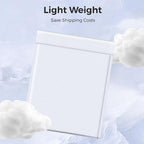 Metronic Large Bubble Mailers 12x15 Inch 25 Pack Waterproof Padded Envelopes White Bubble Envelopes Opaque Cushioning Mailer for Shipping Clothes, Books,Jewelry Makeup Supplies