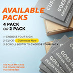 Custom Metal Signs, Personalized Aluminum, Customized Safety, Business Signs, Waterproof Outdoor, White Aluminum (Gray, 20x20 In)