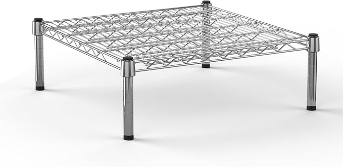 Regal Altair 24" Deep x 24" Wide x 8" Height Wire Shelving Kit | 1-Tier | NSF Commercial Storage Rack Unit