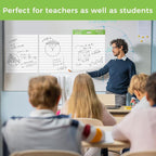 Sticky Easel Pad, Anchor Chart Paper, Our Sticky Easel Pads measure 13 x 17 inches, Featuring Self-stick Chart Paper Designed with Exceptional Adhesion Perfect for Teachers, Professionals, and Educators Alike, 30 Sheet/Pad, 3 Pads (1, Line)