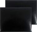 GraduationMall 8.5"x11" Smooth Padded Diploma Cover Certificate Holder Black,2-Packs