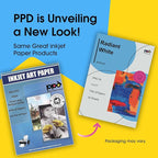 PPD Inkjet Photo Rag Fine Art Giclee Archival Radiant White Paper 11x17" 72lbs 270gsm x 25 Sheets (PPD079-25)