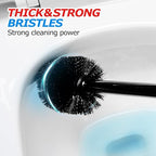 FORASTO 3Pack 2 in 1 Toilet Brush and Plunger Set, Extended Handle Plunger,Toilet Bowl Brush Plunger Set,Bathroom Cleaning Tools,Toilet Brush Plunger Combo,Cleaning Brush,Cleaning Supplies (21inch)
