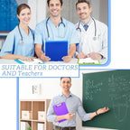 Ireer 12 Pcs Plastic Clipboard with Storage Heavy Duty Portable Writing Boards for 150 Sheet A4 Paper with Pen Holder Large Capacity Clipboards for Nurse Teacher Student Classroom Office(Colored)