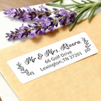 EDSG Personalized Return Address Labels, Custom Address Stickers on Sheets, Custom Address Stickers (99-990 Labels) (990)