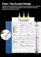 Clear Sheet Protectors for 3 Ring Binder, 500 Pack Plastic Sleeves for Paper 8.5x11, Acid Free Page Protectors Sleeves, Top Loading Document Protector Sheets for School Office Home.