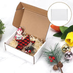 PHAREGE 6x4x2 inch Shipping Boxes Bulk 25 Pack White, Tab Lock Tuck Top Mailer Boxes for Packaging Small Business, Small Cardboard Gift Boxes for Wrapping Mailing Present