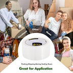 APORNI Clear Packing Tape Heavy Duty Refill Rolls Sealing Great for Packing Box Shipping and Moving Supplies Packaging 36 Rolls 1.88" x 65 Yards 3" Core 2.7 Mil Thick Adhesive