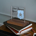 School Resource Officer Gifts, Thank You Appreciation Desk Sign for SROs, Police Officers in Schools, Safety Recognition Plaque for Office Decor Graduation Retirement PA030